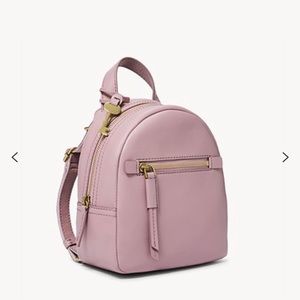 Fossil Pink Mini Backpack